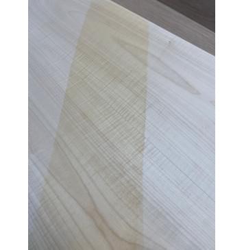 Клён Белый Явор, Волнистый заготовка на топ Тангент АА Волна А 19х180-145х505 мм - 2 шт (книжкой) -13