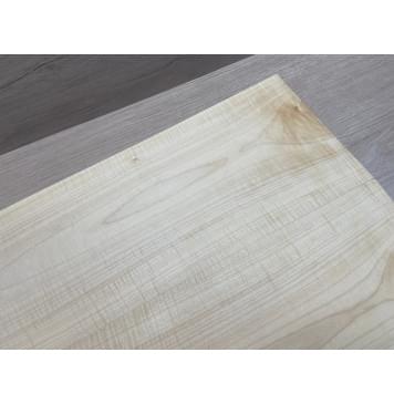 Клён Белый Явор, Волнистый заготовка на топ Тангент АА Волна А 19х180-145х505 мм - 2 шт (книжкой) -19