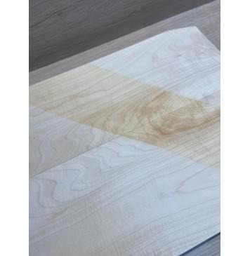 Клён Белый Явор, Волнистый заготовка на топ Смешанный ААА Волна А 19х170х500-460 мм - 2 шт (книжкой)-5