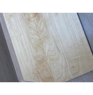 Клён Белый Явор, Волнистый заготовка на топ Смешанный ААА Волна А 19х170х500-460 мм - 2 шт (книжкой)-12