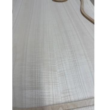 Клён Белый Явор, Волнистый заготовка на топ Тангент АА Волна А 18х173х500-495 мм - 2 шт (книжкой) -7