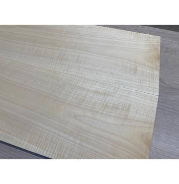 Клён Белый Явор, Волнистый заготовка на топ Тангент АА Волна А 18х173х500-495 мм - 2 шт (книжкой) -14