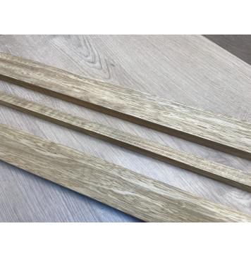 Корина Белая (Лимба-Офрам) Волнистая заготовка для грифа электрогитары Смешанный ААА Волна А 22х(50-16-50)х765 мм - из 3х частей-10