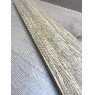 Корина Белая (Лимба-Офрам) Волнистая заготовка для грифа электрогитары Смешанный ААА Волна А 22х(50-16-50)х765 мм - из 3х частей-8