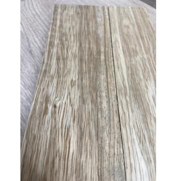 Корина Белая (Лимба-Офрам) Волнистая заготовка для грифа электрогитары Смешанный ААА Волна А 22х(50-16-50)х765 мм - из 3х частей-11