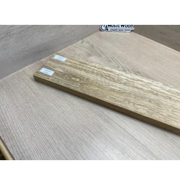 Корина Белая (Лимба-Офрам) Волнистая заготовка для грифа электрогитары Смешанный ААА Волна А 22х(50-16-50)х765 мм - из 3х частей-15