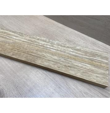 Корина Белая (Лимба-Офрам) Волнистая заготовка для грифа электрогитары Смешанный ААА Волна А 22х(50-16-50)х765 мм - из 3х частей-16