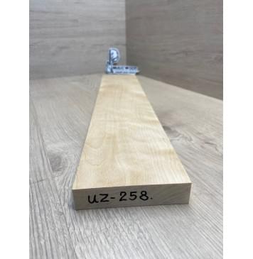 Берёза Пламенная Универсальная заготовка Смешанный ААА Волна А 23х101х520 мм-3