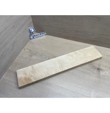 Берёза Пламенная Универсальная заготовка Смешанный ААА Волна А 25.3х103х535 мм-0