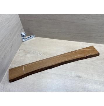 Клён Волнистый Печёный 180гр заготовка для грифа электрогитары Радиал А Волна ААА 22х87-75х755 мм (присутствуют сучки)-2
