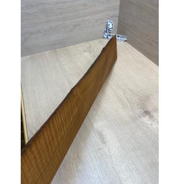 Клён Волнистый Печёный 180гр заготовка для грифа электрогитары Радиал А Волна ААА 22х87-75х755 мм (присутствуют сучки)-9