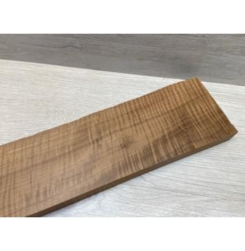 Клён Волнистый Печёный 180гр заготовка для грифа электрогитары Радиал А Волна ААА 22х87-75х755 мм (присутствуют сучки)-13