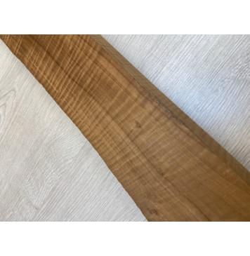 Клён Волнистый Печёный 180гр заготовка для грифа электрогитары Радиал А Волна ААА 22х87-75х755 мм (присутствуют сучки)-11