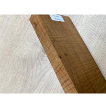 Клён Волнистый Печёный 180гр заготовка для грифа электрогитары Радиал А Волна ААА 22х87-75х755 мм (присутствуют сучки)-6