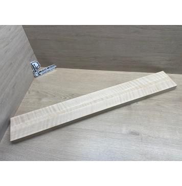 Клён Белый Явор, Волнистый заготовка грифа для электрогитары Радиал АА Волна ААА 29х(47-15-47)х800 мм -из 3х частей-2