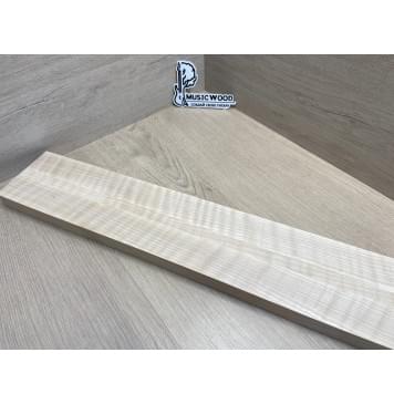 Клён Белый Явор, Волнистый заготовка грифа для электрогитары Радиал АА Волна ААА 29х(47-15-47)х800 мм -из 3х частей-4