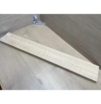 Клён Белый Явор, Волнистый заготовка грифа для электрогитары Радиал АА Волна ААА 29х(47-15-47)х800 мм -из 3х частей-12