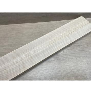 Клён Белый Явор, Волнистый заготовка грифа для электрогитары Радиал АА Волна ААА 29х(47-15-47)х800 мм -из 3х частей-15