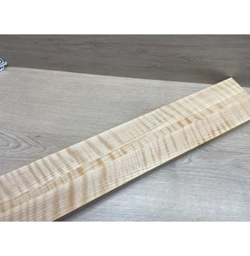 Клён Белый Явор, Волнистый заготовка грифа для электрогитары Радиал АА Волна ААА 29х(47-15-47)х800 мм -из 3х частей-18