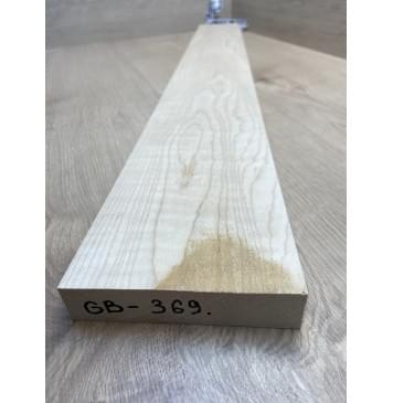 Клён Белый Явор, Волнистый заготовка грифа для бас-гитары Тангент ААА Волна ААА 28х127-110х895 мм-4