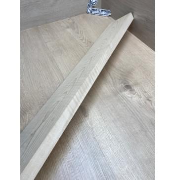 Клён Белый Явор, Волнистый заготовка грифа для бас-гитары Тангент ААА Волна ААА 28х127-110х895 мм-18