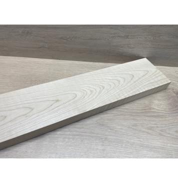 Клён Белый Явор, Волнистый заготовка грифа для бас-гитары Тангент ААА Волна ААА 28х127-110х895 мм-17