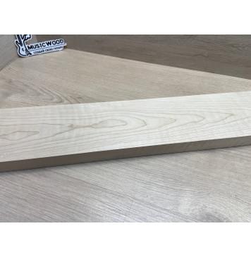 Клён Белый Явор, Волнистый заготовка грифа для бас-гитары Тангент ААА Волна ААА 28х127-110х895 мм-16