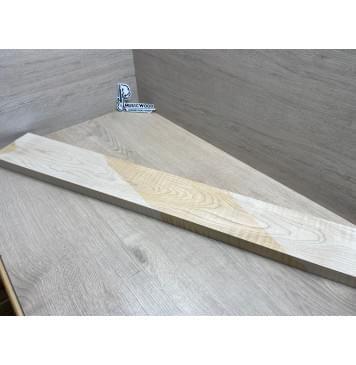 Клён Белый Явор, Волнистый заготовка грифа для бас-гитары Тангент ААА Волна ААА 28х127-110х895 мм-20