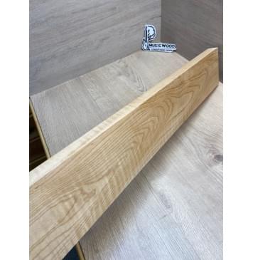 Клён Белый Явор, Волнистый заготовка грифа для бас-гитары Тангент ААА Волна ААА 28х127-110х895 мм-22