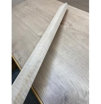 Клён Белый Явор, Волнистый заготовка для переклеенного сквозного грифа гитары Радиал АА Волна ААА 27х56х1130 мм-20