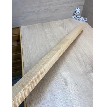 Клён Белый Явор, Волнистый заготовка для переклеенного сквозного грифа гитары Радиал АА Волна ААА 27х56х1130 мм-18