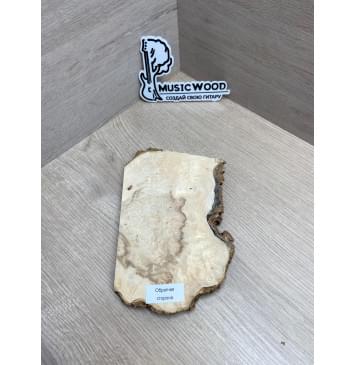 Клён Американский Каповый Универсальная заготовка Смешанный ААА Кап ААА 12х95х175 мм-4