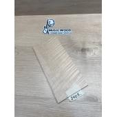 Клён Белый Явор, Волнистый заготовка накладки на головку грифа Радиал АА Волна АА 5х109х230 мм