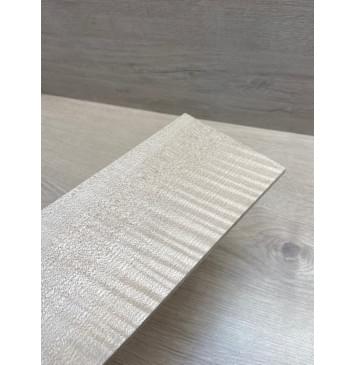 Клён Белый Явор, Волнистый заготовка накладки на головку грифа Радиал АА Волна АА 5х109х230 мм-1