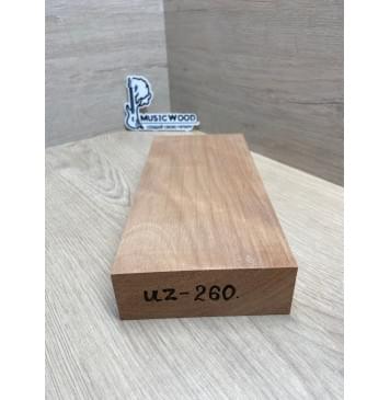 Окуме (Габон) Универсальная заготовка Смешанный ААА 44х120х255 мм-1