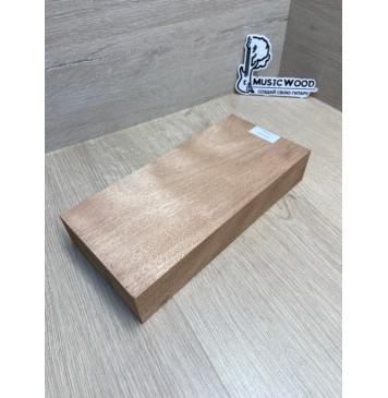 Окуме (Габон) Универсальная заготовка Смешанный ААА 44х120х255 мм-4