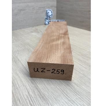 Окуме (Габон) Универсальная заготовка Смешанный ААА 43х87х360 мм-1