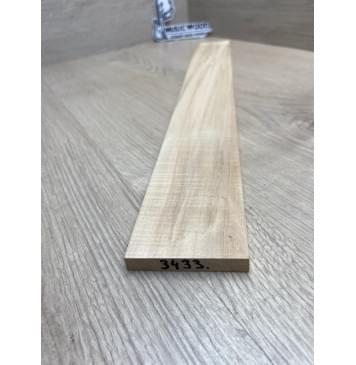 Клён Американский Волнистый заготовка накладки для электрогитары Смешанный ААА Волна АА 9х62х520 мм -1