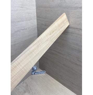 Клён Американский Волнистый заготовка накладки для электрогитары Смешанный ААА Волна АА 9х62х520 мм -3