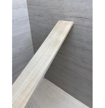 Клён Американский Волнистый заготовка накладки для электрогитары Смешанный ААА Волна АА 9х62х520 мм -7