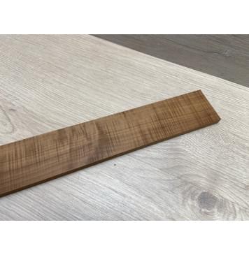 Клён Волнистый Печёный 180 гр заготовка накладки для электрогитары Радиал АА Волна ААА 10х63-55х533 мм-2