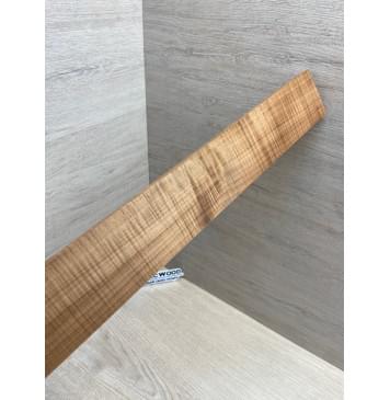 Клён Волнистый Печёный 180 гр заготовка накладки для электрогитары Радиал АА Волна ААА 10х63-55х533 мм-6