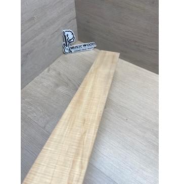 Клён Американский Волнистый заготовка накладки для электрогитары Смешанный ААА Волна АА 9х62х520 мм-8