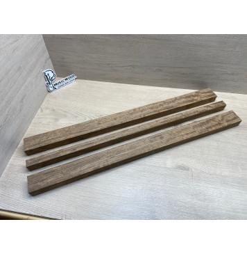 Овенгкол заготовка грифа для электрогитары Радиал ААААА 30х(51-23-51)х725 мм - из 3х частей-2