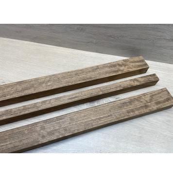 Овенгкол заготовка грифа для электрогитары Радиал ААААА 30х(51-23-51)х725 мм - из 3х частей-3