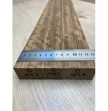 Овенгкол заготовка грифа для электрогитары Радиал ААААА 30х(51-23-51)х725 мм - из 3х частей-4