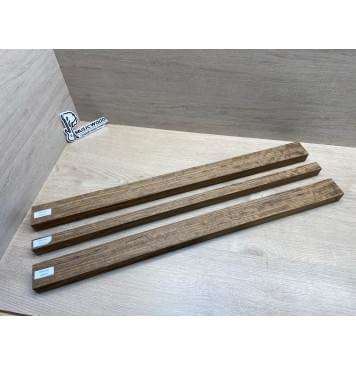 Овенгкол заготовка грифа для электрогитары Радиал ААААА 30х(51-23-51)х725 мм - из 3х частей-9