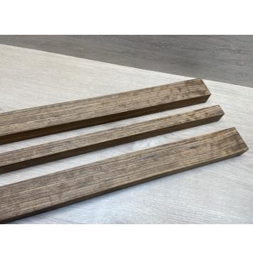 Овенгкол заготовка грифа для электрогитары Радиал ААААА 30х(51-23-51)х725 мм - из 3х частей-10