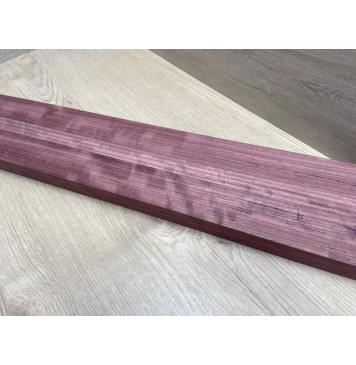 Амарант Волнистый заготовка грифа для электрогитары Радиал АА Волна А 26х(47-22-47)х740 мм -из 3х частей-2