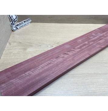 Амарант Волнистый заготовка грифа для электрогитары Радиал АА Волна А 26х(47-22-47)х740 мм -из 3х частей-4